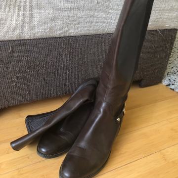 Ženske čizme kožne visoke