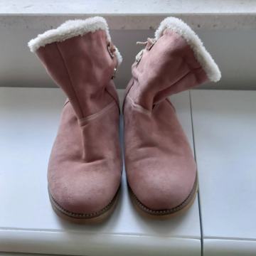 Ženske gležnjače Tom Tailor 2272306 S, roza, veličina 42, malo nošene