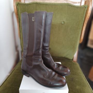 Ženske kožne čizme broj 38 Ubik kao nove