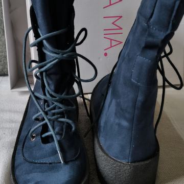 Ženske plave ćizme Nina Mia br. 39,NOVO