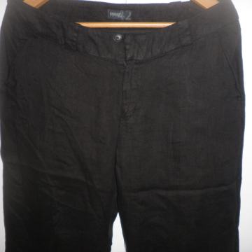 AMADEUS - ŽENSKE ŠIROKE LANENE HLAČE 42 L