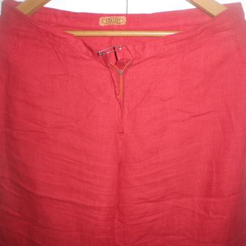 AMADEUS - ŽENSKE ŠIROKE LANENE HLAČE 44 L