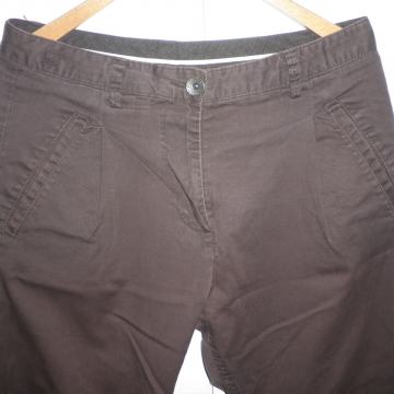 BENETTON - ŽENSKE LAGANE PAMUČNE HLAČE 40 M / L