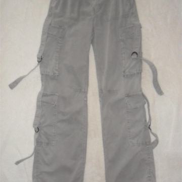 Bershka pamučne cargo traper hlače