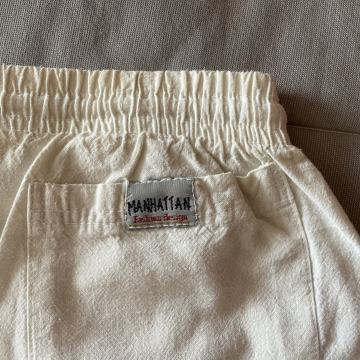 Capri hlače bijele vel XL