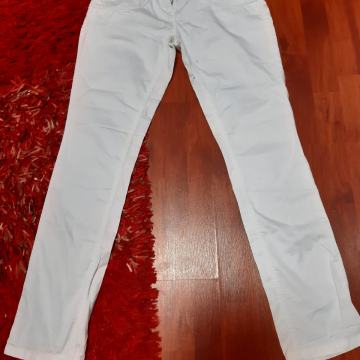 CLOCKHOUSE LAGANE BIJELE HLAČE 40