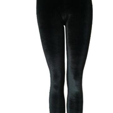 CRNE PLIŠANE TAJICE VEL. 38/40  NOVO