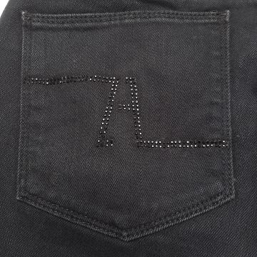 Crne ravne traperice 40 ZARA