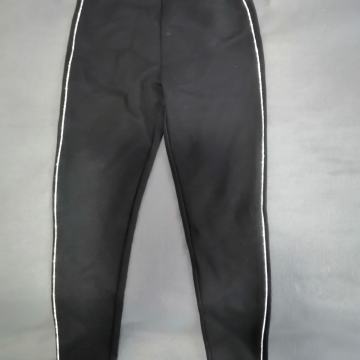 Crne tajice/hlače s cirkonima