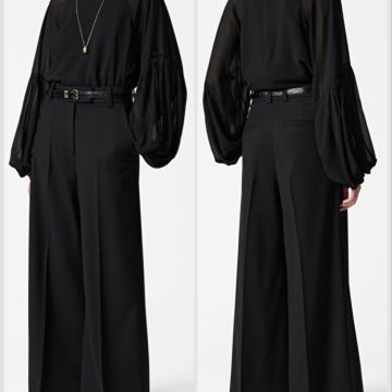 Cropp - 38 - high-waist wide leg