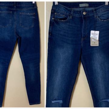 Denim & Co - 38 - nove highwaist skinny