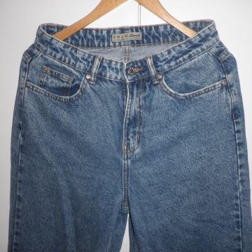 DENIM - ŽENSKE STRUKIRANE HLAČE TRAPERICE 36 / 38 S - M