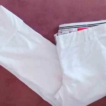 DIANE VON FURSTENBERG! BIJELE HLAČE! NOVE PAMUČNE