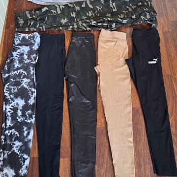 Duge hlače i tajice vel.S, sve za 30 €