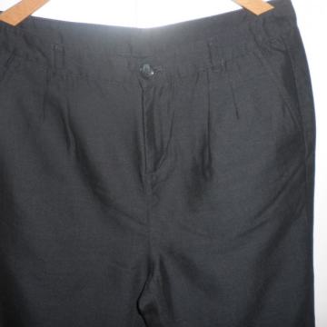 ESPRIT - ŽENSKE LAGANE PAMUČNE / LANENE HLAČE 42 L