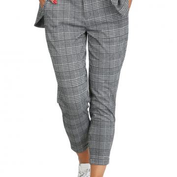 H&M karirane hlače vl.38