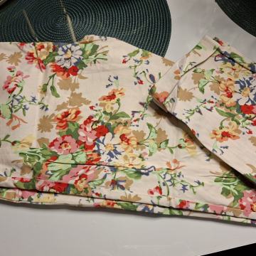 CVJETNE HLAČE IZ MANE vel. 38 -  NOVO