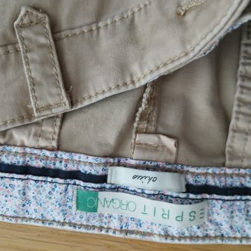 Hlače Esprit bež original 38