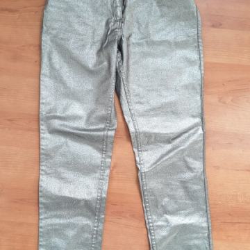 HLAČE SREBRNE vel. 40