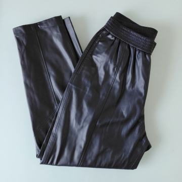 HUGO BOSS ŽENSKE KOŽNE HLAČE