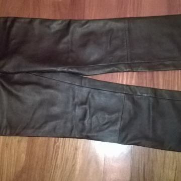 KOŽNE CRNE HLAĆE - IUV -PRAVA KOŽA