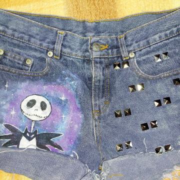 Kratke traperice+nova Disney majica M