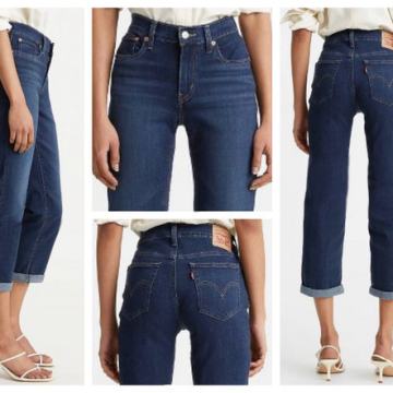 Levi’s - wide-leg cropped - 38
