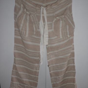 Ma.H. - ŽENSKE LAGANE PAMUČNE / LANENE HLAČE 44 L