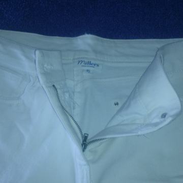 NOVE Ž. STRETCH TRAPERICE L 2XL 3XL 42 44 46 MILLERS BIJELE HLAČE