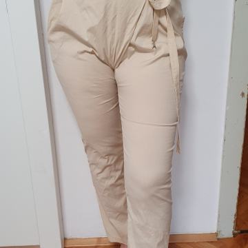 (ORIGINAL) Patrizia Pepe bež hlače