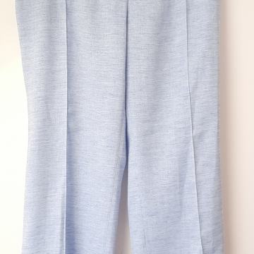 Plave hlače od lana 50 novo