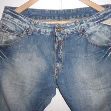 REPLAY - ŽENSKE ŠIROKE HLAČE TRAPERICE 42 L