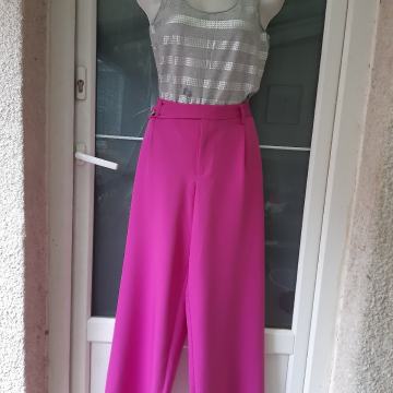 SINSAY ŠIROKE PINKI HLAČE M