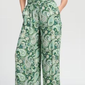 SINSAY široke hlače na gumu vel UNI