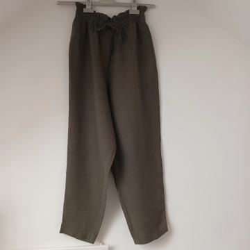 Široke hlače od lana HM 36 novo