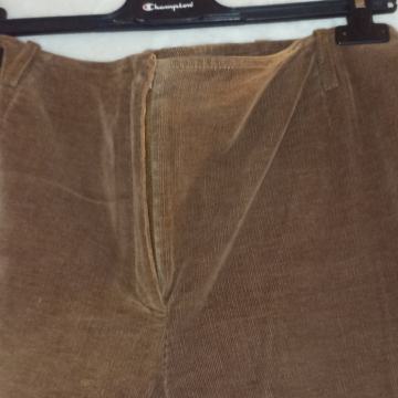 SVJETLOSMEĐE HLAČE 2XL 44    SVIJETLO SMEĐE SAMT SAMTANE SAMTERICE