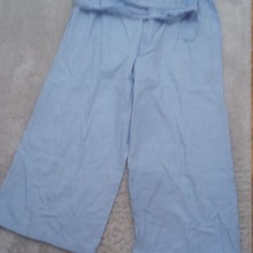 PLAVE ŠIROKE HLAČE VEL.40/42 - NOVO S ETIKETOM