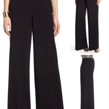 Vintage - highwaist wide-leg - 38