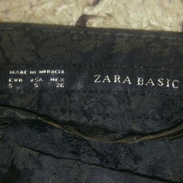 zara basic s hlace crne