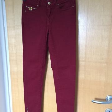Nove Zara premium bordo hlače, XS / 34