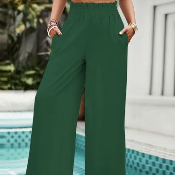 ZELENE HLAČE NA GUMU VEL.2XL - NOVO - PLUS SIZE