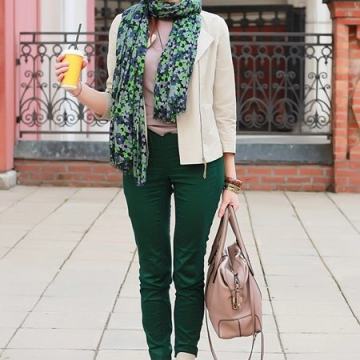 ZELENE HLAČE vel.40 - NOVO S ETIKETOM