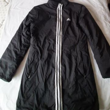 2+1 gratis!Besprijekorna, original "Adidas" zimska crna jakna, vel. 40