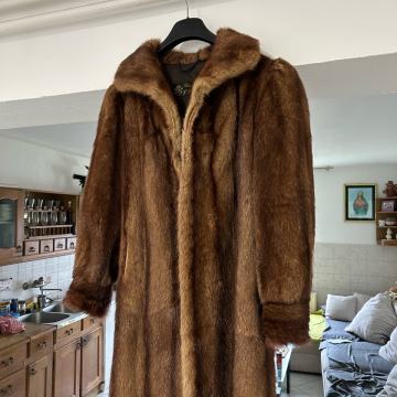 Autentična vintage krznena bunda / kaput – nutria