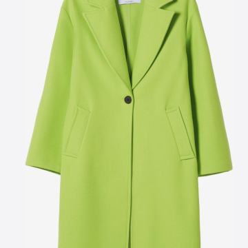 Bershka kivi limun kaput vl.XS