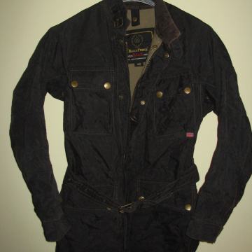 Belstaff Black Prince Nylon moto cafe racer ženska jakna 42