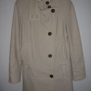 BENETTON - ŽENSKI TOPLI VUNENI KAPUT / JAKNA 38 M