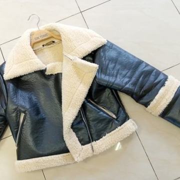 KOŽNA JAKNA vel. L - NOVO