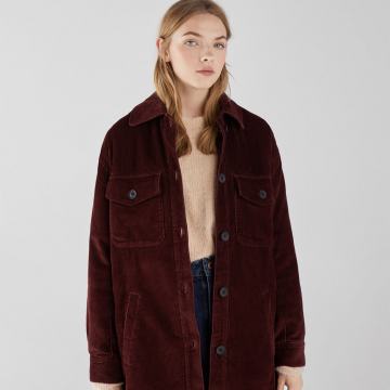 BSK Samt bordo mucava jakna vl.M/L