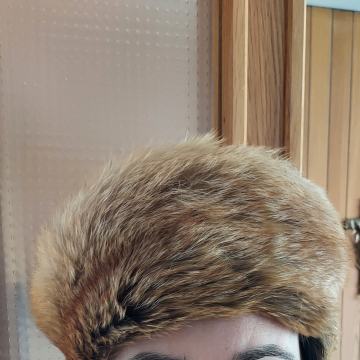 Bunda od krzna vuka + šubara/kapa od krzna lisice